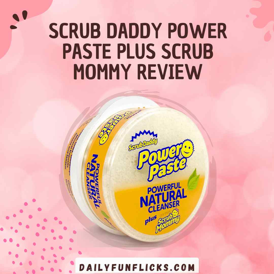 SCRUB DADDY- POWER PASTE-CLEANING TRANSFORMATION 