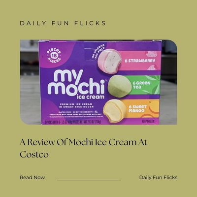 A Review Of Mochi Ice Cream At Costco - Price, And Calories
