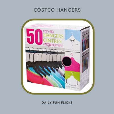 Costco Hangers - Flocked And Non-Slip