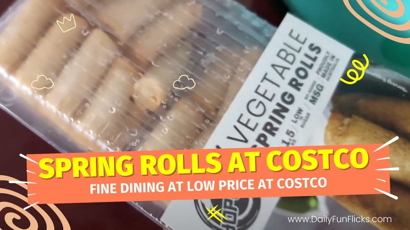 Spring Rolls At Costco - Fine Dining At Low Price At Costco