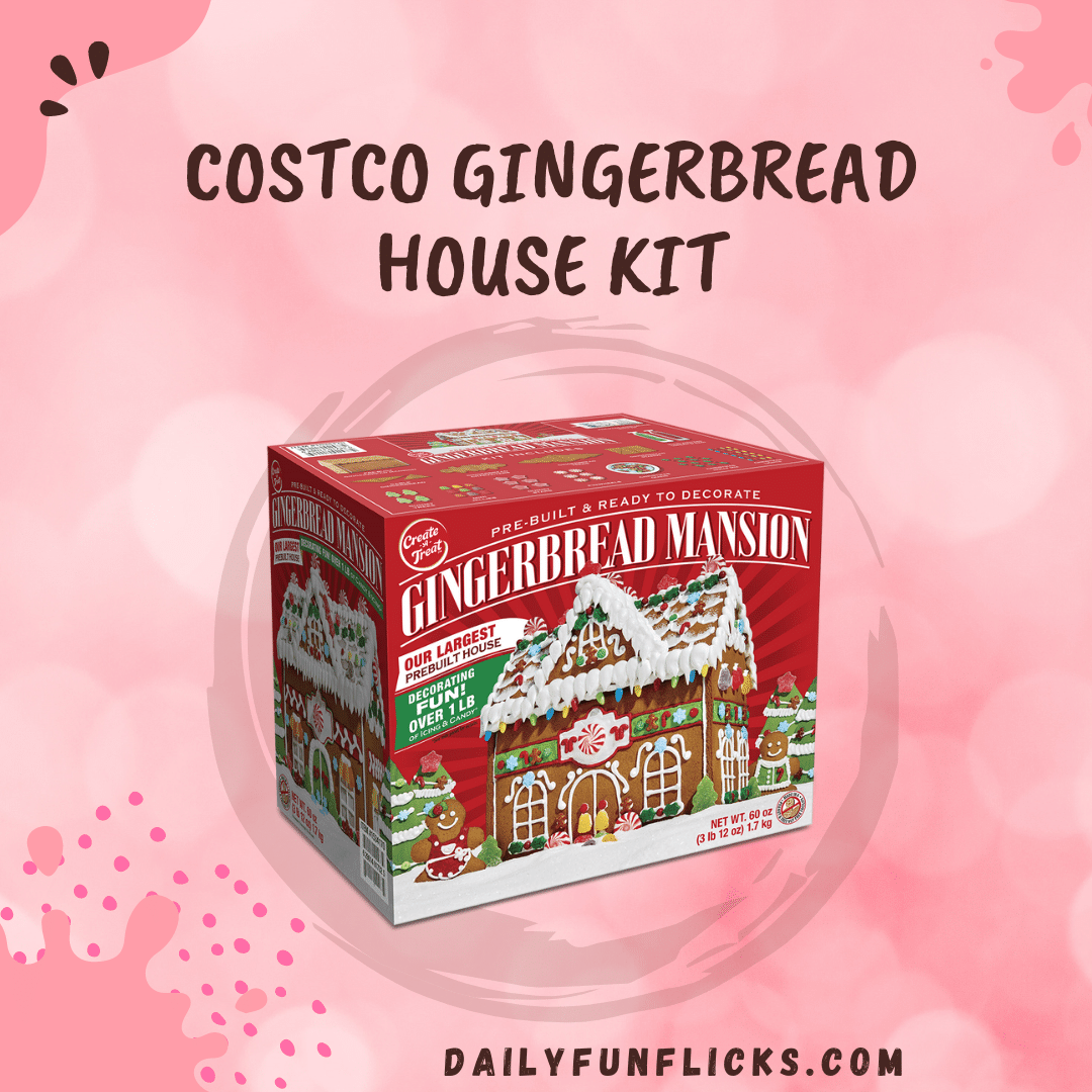 Costco Gingerbread House Kit - A Christmas Eve