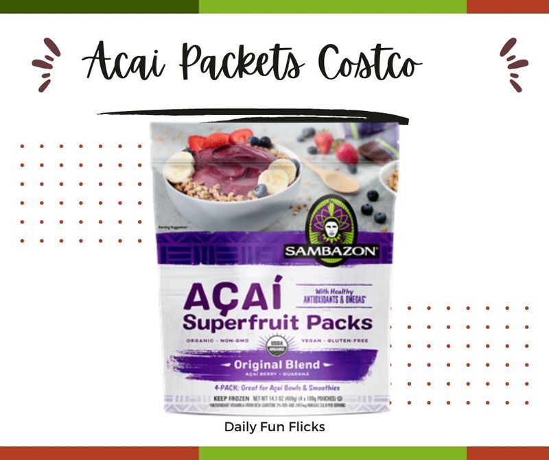 Acai Packets Costco - Creamy And Delicious